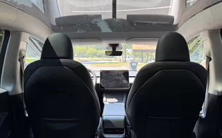 2023 Tesla Model Y Long Range AWD in Solid Black — Panoramic Roof